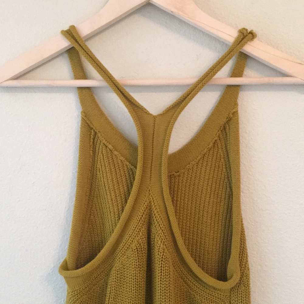 Knit Racerback Tank Top - Picture 5 of 7